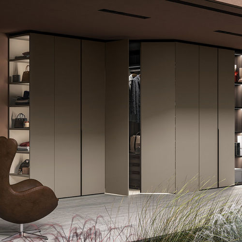 Armario modular - VENUS - Kico srl - contemporáneo / de madera lacada brillante / de chapa de madera
