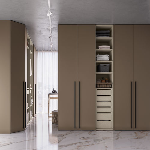 Armario modular - BASIC - Kico srl - esquinero / contemporáneo / de nogal