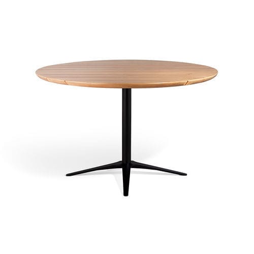 Mesa de comedor contemporánea - barbados - IBTW In Between Outodoor Importaçãoe Exportação ltd - de teca / con base de aluminio / redonda
