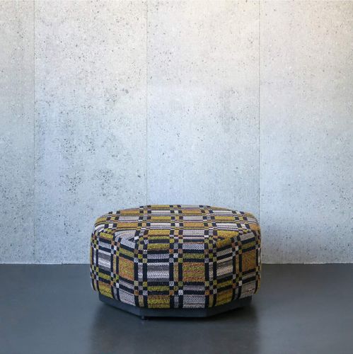 Puf contemporáneo - London Square Moss - Evolution 21 - Karine Bonjean bv - de tejido / otras formas / modular