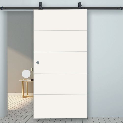 Sistema corredero de acero inoxidable - Casa - ABP-Beyerle - para puerta de madera / de pared / con amortiguador