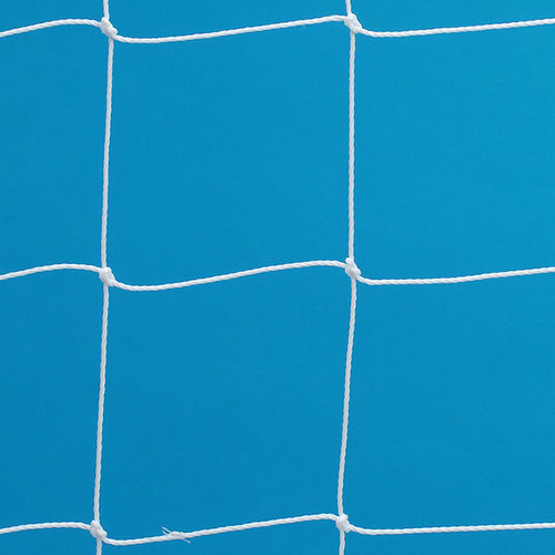 Red de fútbol de polietileno - FBL-090 - Harrod Sport - blanca / rectangular / malla cuadrada