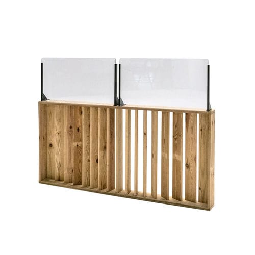 Separador de espacios de madera - BA150PH40 - Hortalia - para restaurante / para hotel / para terraza
