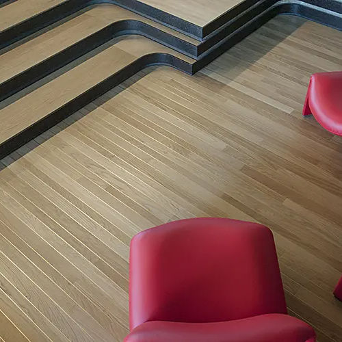 Parquet multicapa - LISTOFLOOR - PARCHETTIFICIO GARBELOTTO - de nogal / de teca / de nogal americano