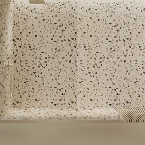 Plato de ducha rectangular - CREATE SMART - ZENON SMART SOLID SURFACE - montado en la superficie / de mineral compuesto / antideslizante