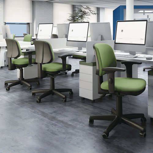 Silla de oficina contemporánea - Start - Cavaletti S/a - de interior / de tejido / de poliéster