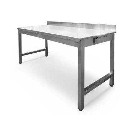 Mesa de preparación de carne - AGMA ARREDO INOX PROFESSIONALE SRL A SOCIO UNICO - de acero inoxidable / de polietileno / profesional