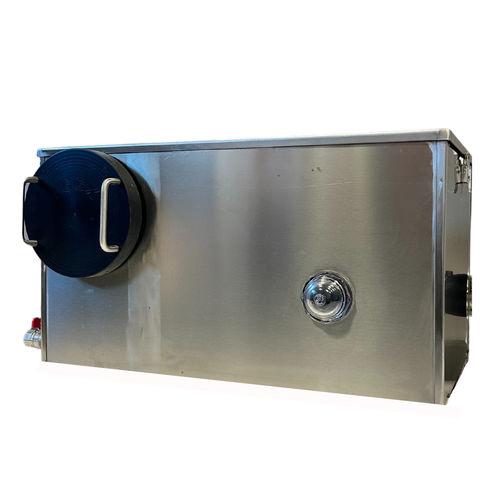 Separador de grasa bajo fregadero - GGXM15 - FM Environmental Limited - para cocina profesional / manual / de acero inoxidable