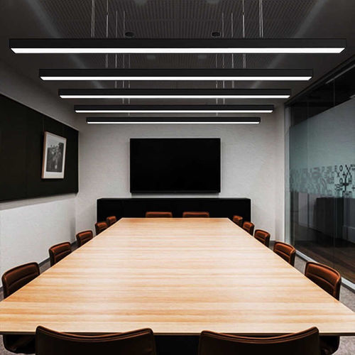 Luminaria suspendida - LINE-L - LICALUX LIGHTING - LED / rectangular / IP20