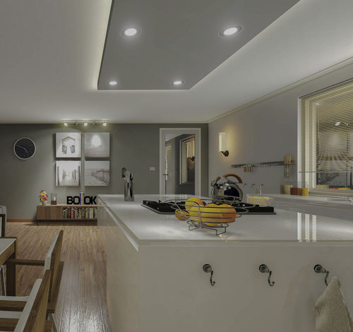 Downlight empotrable - VISTA - LICALUX LIGHTING - LED / redondo / angular