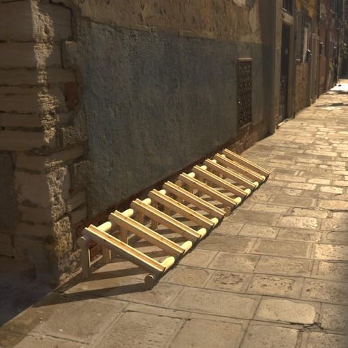 Aparcabicis de suelo - Maderas Menur - de madera / de seguridad / profesional