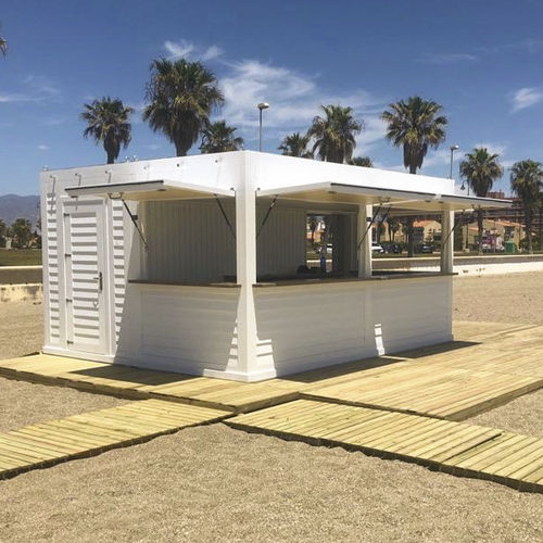 Quiosco comercial - Sicilia - Maderas Menur - de exterior / de madera