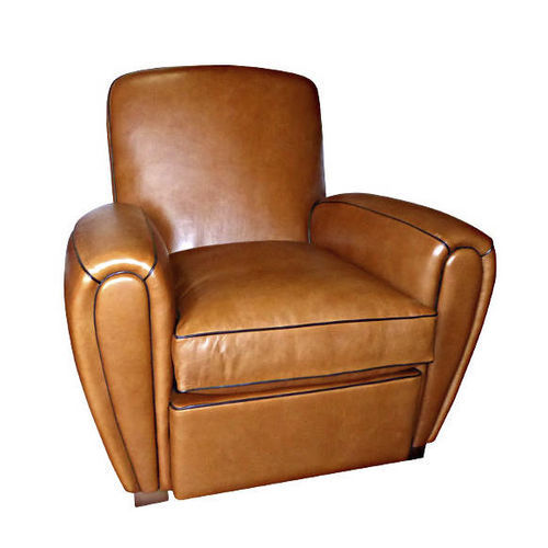 Sillón club tradicional - Aston - L'Atelier du Club - de cuero / de piel de carnero / de abeto