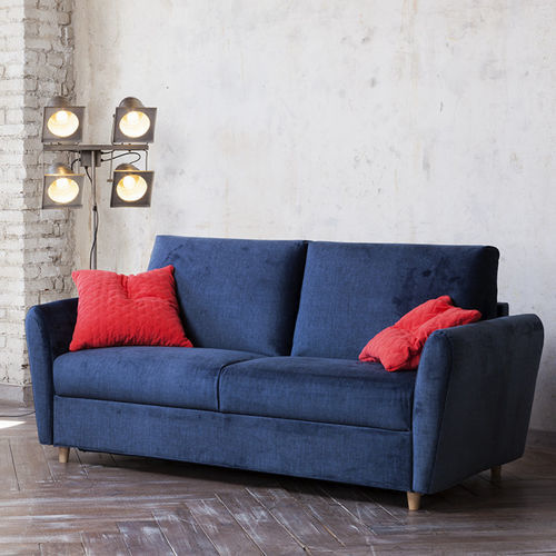 Sofá cama - JAZZ - CONFORPLUS - contemporáneo / de tejido / gris