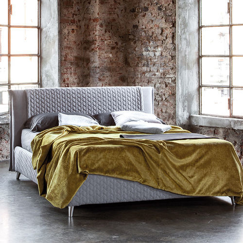 Cama de matrimonio - SOPHIA - CONFORPLUS - individual / contemporánea / tapizada