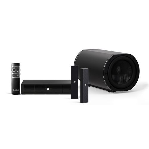 Sistema home cinema 3.1 - Azimut-KAMUT2L14 II - K-array - rectangular / negro / blanco