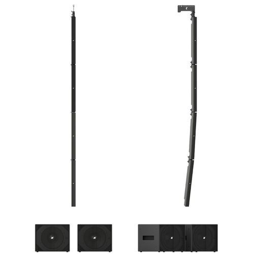 Subwoofer line array - Pinnacle-KR404P II - K-array - pasivo / amplificado / profesional