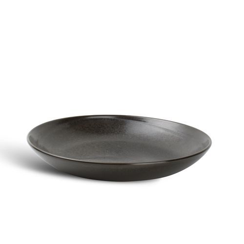 Plato hondo - Ceres : 604605 - Fine2Dine - redondo / de porcelana / negro