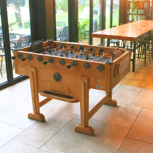 Futbolín clásico - Retro Vieilli - STELLA BABY-FOOT & BILLARDS - para uso residencial / para el sector profesional / de acero cromado