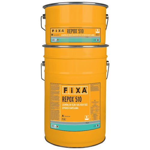 Pavimento de resina epoxi - REPOX 510 - FİXA YAPI KİMYASALLARI SAN VE TİC LTD.ŞTİ - de interior / industrial / para hospital