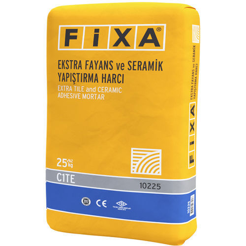 Mortero cola de sellado - EXTRA C1TE - FİXA YAPI KİMYASALLARI SAN VE TİC LTD.ŞTİ - para baldosas / polímero / a base de cemento