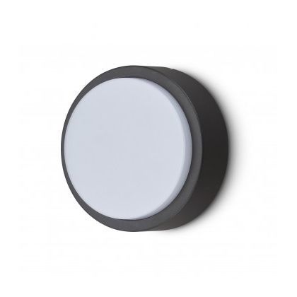 Aplique contemporáneo - DT-APLRD03-10W-BLA - DELILED – DELITECH - de exterior / de aluminio / de policarbonato