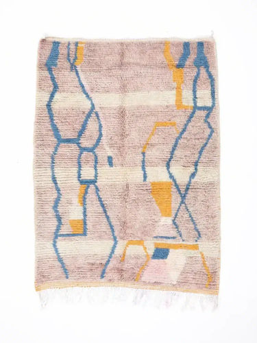 Alfombra contemporánea - Boujaad  - MUSMUS RUGS - con motivos geométricos / de lana / rectangular