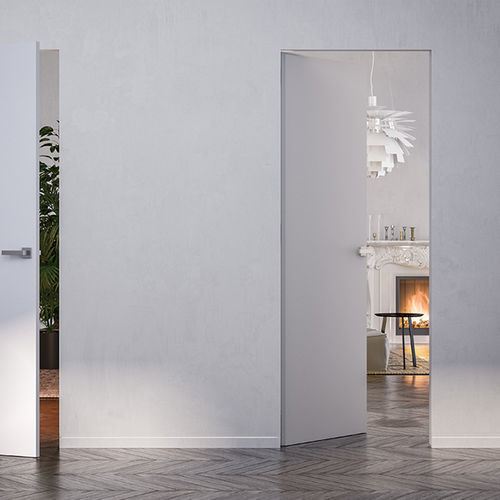 Puerta de interior - Âme - ECLISSE France - de madera / abatible / contemporánea