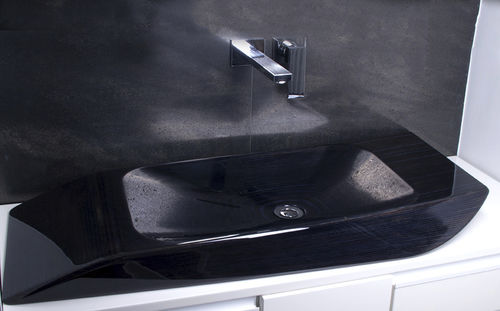Lavabo sobre mueble - PROST : 137102 - Grandsire Paris - de madera / rectangular / sin orificio