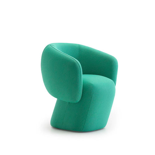 Silla contemporánea - DEVON S - TM Leader Contract - de interior / de tejido / con base de tela