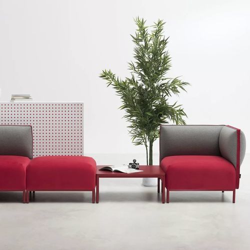 Mesita auxiliar contemporánea - PAD - TM Leader Contract - de metal / de MDF / de madera maciza