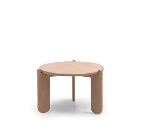 Mesita auxiliar contemporánea - UMBRA - TM Leader Contract - de madera / con base de madera / curvada