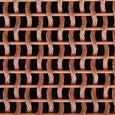 Malla metálica de acero inoxidable - METART-WWD07 - Metart Building Tech Co.,Ltd - para fachada / arquitectónica / tejida