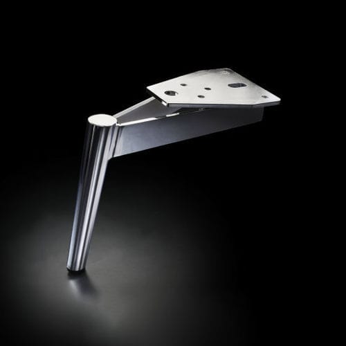 Pata de mueble de hierro - AL047 - ZHUOKAI TECHNOLOGY - plateada / blanca / dorada