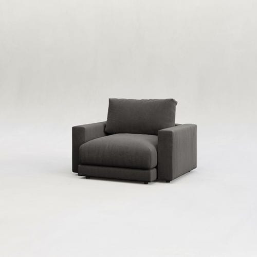 Sillón contemporáneo - Pummba Nimbus  - Nubba Spaces SL - Pummba - de tejido / con reposapiés / con revestimiento removible