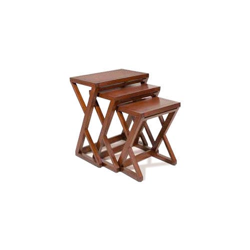 Mesa nido contemporánea - 930216-BAS - BAMBO BLAU - de madera / con base de madera / rectangular