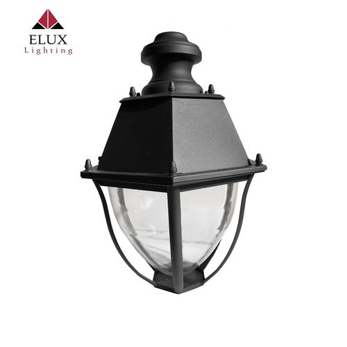 Farola urbana clásica - Lanterna storica Dubai 301 - Elux srl - aluminio / de acero / LED