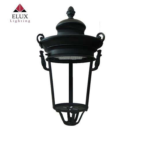 Farola urbana clásica - Lanterna storica Luana 312 - Elux srl - de aluminio / LED / IP66