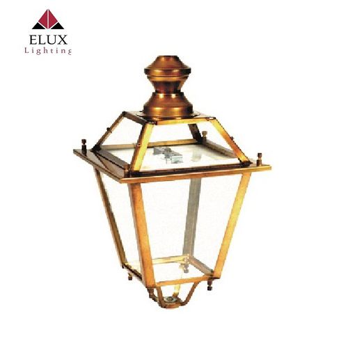 Farola urbana de estilo - Lanterna Lucca 309OT - Elux srl - de estilo Luis XVI / de latón / LED