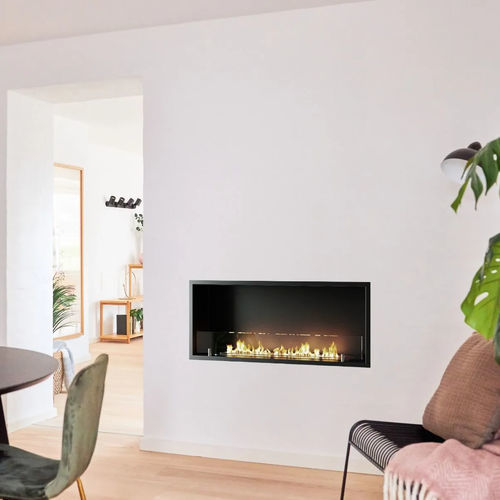 Chimenea de bioetanol - Clever - Le Feu - encastrable / Cara única / hogar abierto