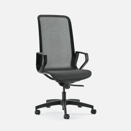 Silla de oficina contemporánea - TREND - Gierre Sedute - de interior / de tejido / con base metálica