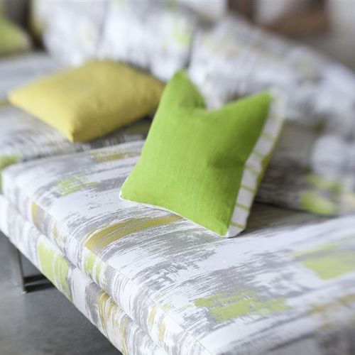 Tela de tapicería - BORGHOLM - DESIGNERS GUILD - para cortinas / de rayas / con motivos geométricos