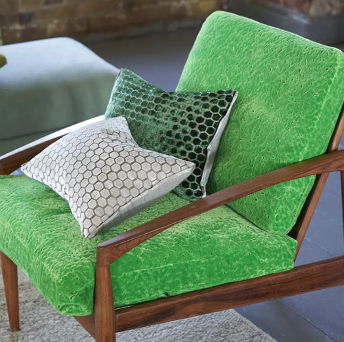 Tela de tapicería - CARTOUCHE  - DESIGNERS GUILD - para cortinas / con motivos decorativos / de poliéster
