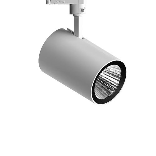 Iluminación de carril LED - TECNICA EVO - iGuzzini - redonda / de aluminio fundido / de termoplástico