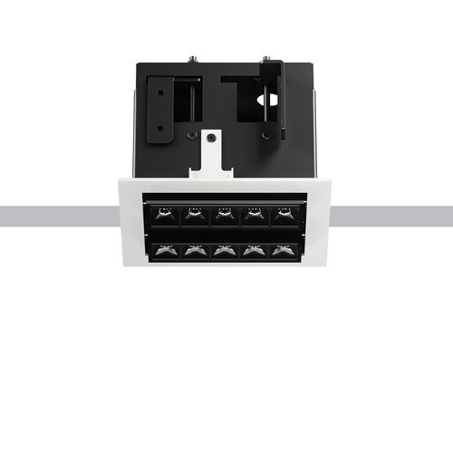 Luminaria reglable - LASER BLADE XS HIGH CONTRAST - iGuzzini - empotrable / LED / rectangular