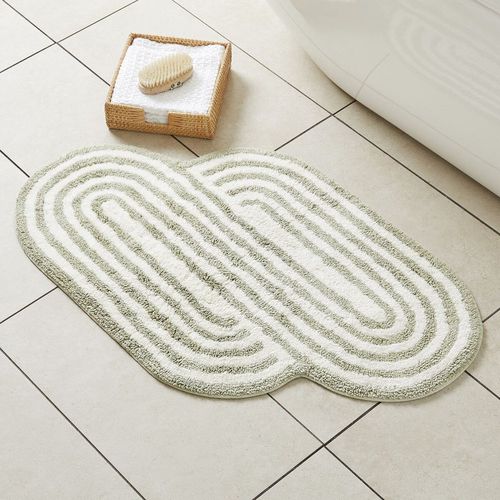 Alfombrilla de baño de algodón - Runway  - West Elm