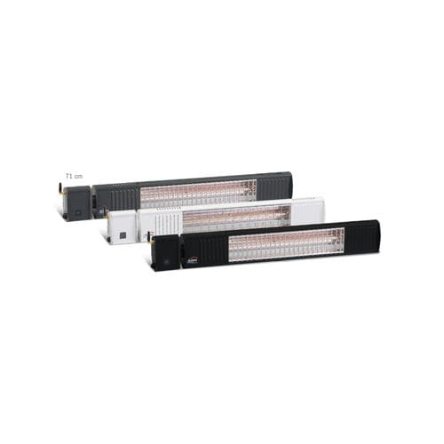Estufa de infrarrojos de pared - TERM2000 BLUETOOTH IP67 - Burda Worldwide Technologies GmbH - de techo / eléctrica / para el sector profesional