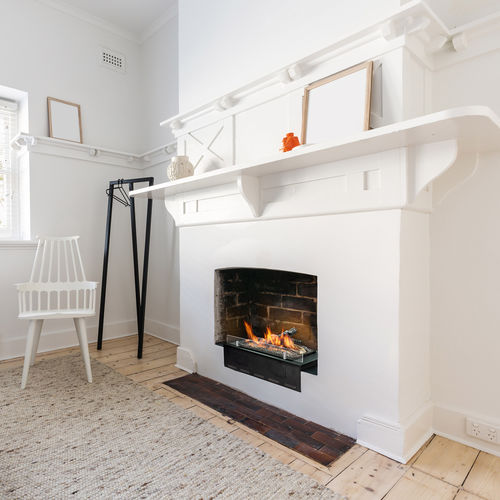 Chimenea insertable eléctrica - L-FIRE - Planika - efecto llama