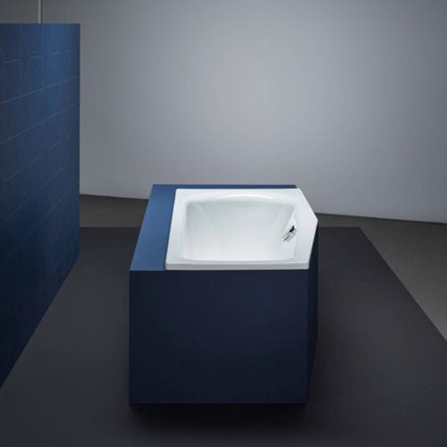 Bañera para vivienda - BetteLuna - Bette GmbH & Co. KG - de titanio / contemporánea / azul