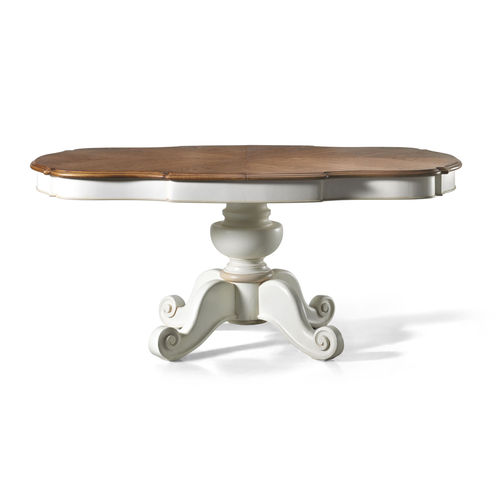 Mesa De Comedor Clásica San Clemente L Ottocento Madera Extensible San Clemente L Ottocento, Round Table San Clemente